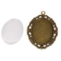 Medaglia ovale grande