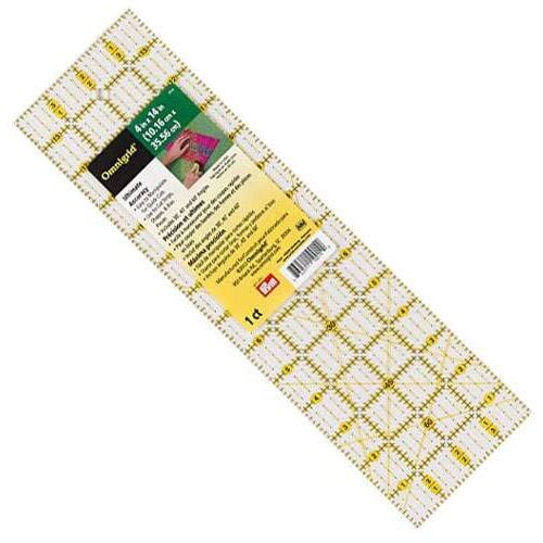 Quilt ruler omnigrid 4" x 14",  prym 611477/r14