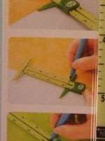 Calibro scorrevole e compasso in inch, clover 9506