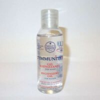 Immunity, gel igienizzante per mani nesti dante: flacone  ml 50 da borsetta