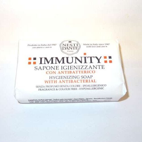 Immunity: sapone igienizzante con antibatterico gr 150