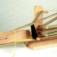 Telaio tessitura, inkle loom cm 76/tracolla 2 mt