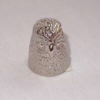 Ditale gufo in argento 925°°° mm18, by roberta dazzini