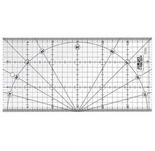 Quilt ruler cm 15 x 30,  olfa mqr-15x30