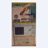Quilt ruler cm 15 x 30,  olfa mqr-15x30