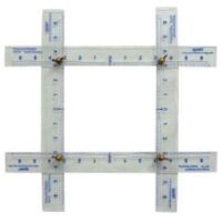 Reverse a rule, adjustable fussy cut template quint
