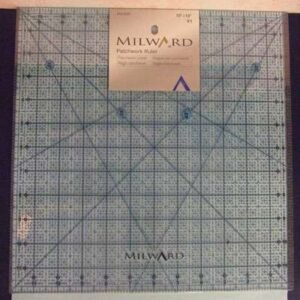 Riley blake trim it square ruler 18.5"/squadra righello cm 46,25