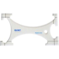 Curve 2 quilting longarm template, quint