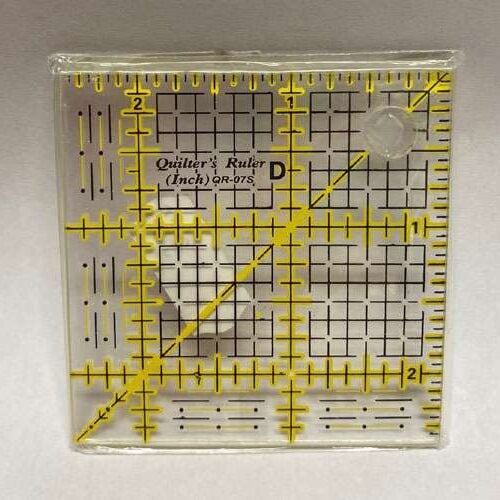 Griglia per miniature 2 1/2" x 2 1/2", quilter's rule