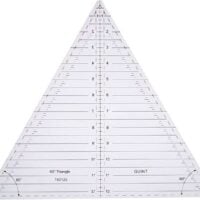 Reverse a rule 60° triangle, quint t 60125