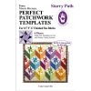 Perfect patchwork templates: starry path  marti michell 8586