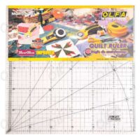 Quilt ruler 30 x 30 cm, olfa mqr 30x30