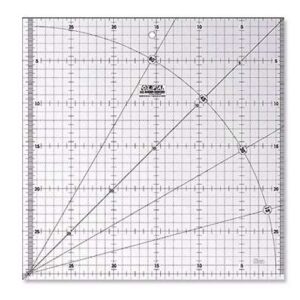 Riley blake trim it square ruler 18.5"/squadra righello cm 46,25