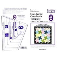 One-derful one patch templates windmill , marti michell 8219