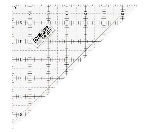 QUILT RULER TRIANGLE 6,5", OLFA QR6RT