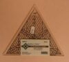 Quilt ruler equilateral triangle 6" x 60°, quilter's ruler - immagine 3