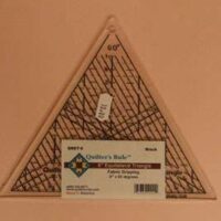 Quilt ruler equilateral triangle 6" x 60°, quilter's ruler