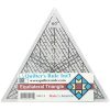 Quilt ruler equilateral triangle 6" x 60°, quilter's ruler