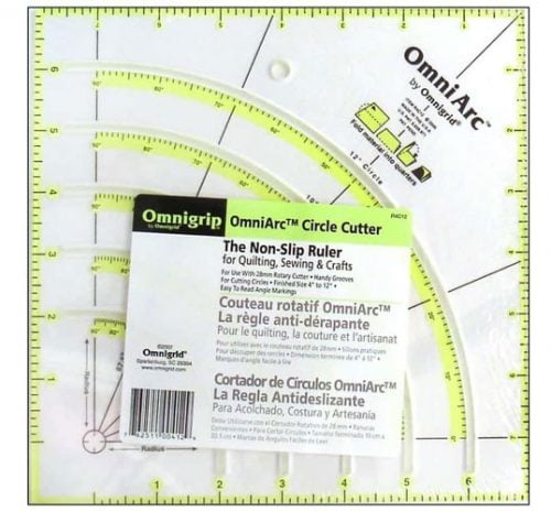 Omniarc circle cutter, omnigrid r4c12