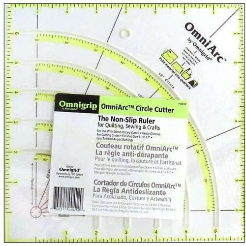 Omniarc circle cutter, omnigrid r4c12