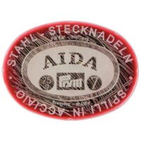 Spilli in acciaio aida n°7 gr 25  0,60 x 32