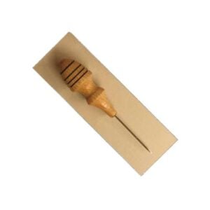 Spillone per sfilare con punta a pallina n°9  ciliegio
