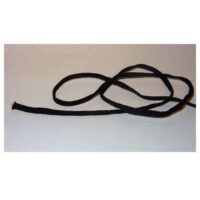 Elastico tubolare  mm 3, nero 19 gr/25mt