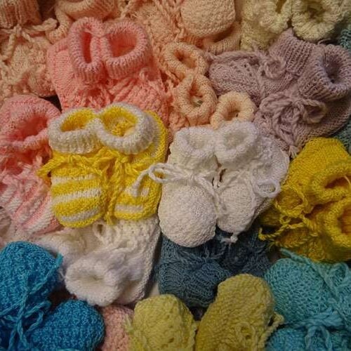 Baby scarpette " zuccherini"