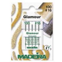Aghi macchina madeira 9453, glamour (per fili metallizzati voluminosi) 100/16