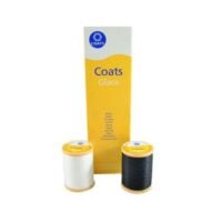 Cotone glace' 10 nero per burano, aemilia ars, legatoria, scatole