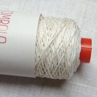 Cotone per  rilievo nel merletto di burano, orso n°0