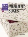 Embroidered boxes , rsn heather lewis