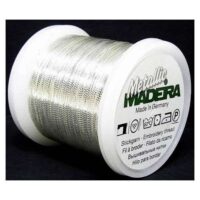 Filo metallizzato argento con argento, madeira silver9664s
