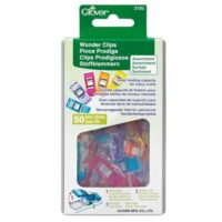 Mollette wonderclips, clover 3183 multicolor 50 pezzi