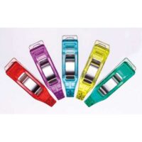 Mollette mini wonder clips, clover 3189 multicolor 50 pezzi