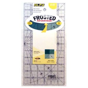Quilt ruler  6" x 12" inch, olfa qr-6x12