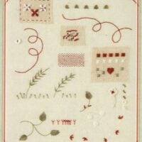 Mon cahier de broderie,  a la decouverte de la broderie traditionnelle