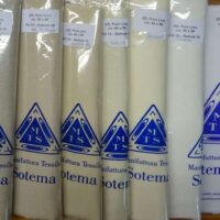 Lino 20l (15x15 fili) pretagliati sotema bianco e colorati cm 55 x 178