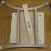 Supporto da tavolo in legno di faggio con base portatombolo cantu' e palettina - immagine 4