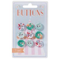 Tilda buttons, 9 bottoni mm 15