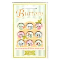 Tilda buttons, 9 bottoni mm 15