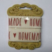 Tilda ribbon "home made", nastrino da mm 25, mt 3