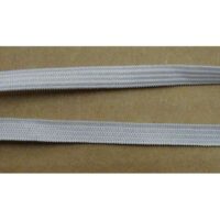 Elastico piatto per mascherine a metro, bianco mm 7 morbido mt 300