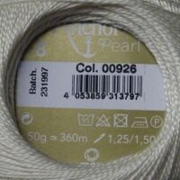 Perle' cotone  anchor n°8, gomitolo gr 50