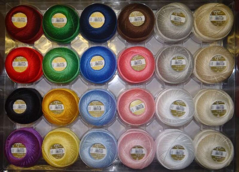 Perle' cotone  anchor n°5, gomitolo gr 50