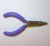 Pinzette bead smith minis, mini pinza a molla con becco piatto - immagine 3