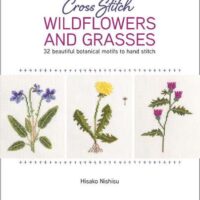 Cross-stitch wildflowers and grasses, hisako nishisu