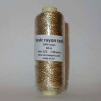 Rayon tech basic ecru' nm 5/2 50mt, carmen espriu