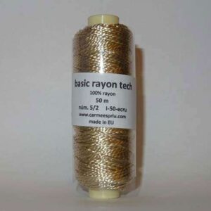Rayon sedoso basicn°8 100mt, carmen espriu