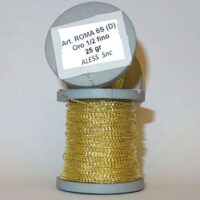 Roma mezzo fino-ondulato riccio e lucido- oro gr 25 misure 6s (d)